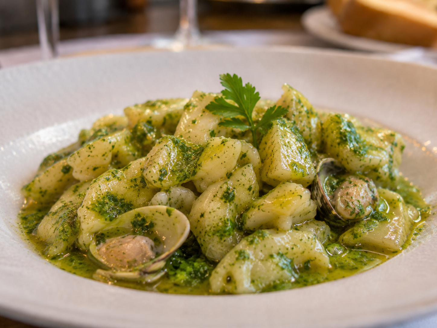 Callos de bacalao en salsa verde